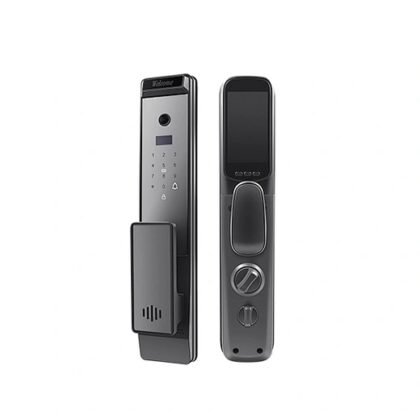 Cerradura inteligente con reconocimiento facial 3D y compatibilidad con la aplicación Tuya; cerradura electrónica con teclado y control remoto. AF032